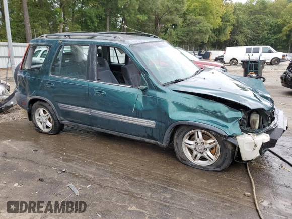 2001 Honda CR-V EX with VIN JHLRD18651C000637, listed as a Copart auction lot 73365044 with 214,493 mi miles and Non Repairable. Bid and sale history available at carsss.com. Image 4.