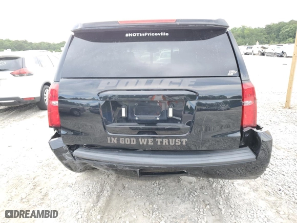2019 Chevrolet Tahoe Commercial with VIN 1GNLCDEC1KR203421, listed as a Copart auction lot 66270814 with 0 mi miles and Salvage Title. Bid and sale history available at carsss.com. Image 6.