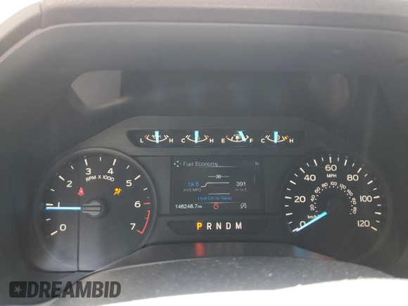 2019 Ford F-150 XL with VIN 1FTEW1CP3KKD25879, listed as a Copart auction lot 54385755 with 146,248 mi miles and Salvage title. Bid and sale history available at DreamBid. Image 9.