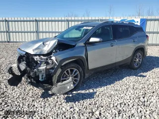 2023 GMC Terrain SLT with VIN 3GKALPEG6PL185134, listed as a Copart auction lot 46797325 with 37,363 mi miles and Non Repairable. Bid and sale history available at carsss.com. Image 1.