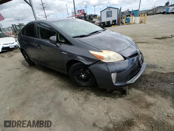 2013 Toyota Prius One with VIN JTDKN3DU6D5618389, listed as a Copart auction lot 53664095 with 207,300 mi miles and Salvage Title. Bid and sale history available at carsss.com. Image 12.
