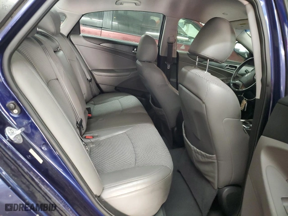 2011 Hyundai Sonata SE with VIN 5NPEC4AC2BH055861, listed as a Copart auction lot 49833385 with 184,815 mi miles and Salvage Title. Bid and sale history available at carsss.com. Image 10.