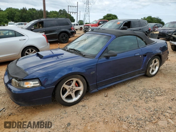 2003 Ford Mustang GT Deluxe with VIN 1FAFP45X83F415626, listed as a Copart auction lot 57703995 with 226,723 mi miles and Clean title. Bid and sale history available at DreamBid. Image 1.