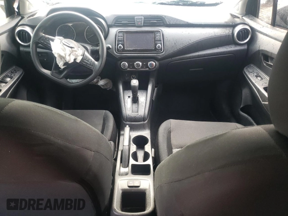 2024 Nissan Versa S with VIN 3N1CN8DV4RL904939, listed as a Copart auction lot 53999585 with 9,506 mi miles and Salvage title. Bid and sale history available at DreamBid. Image 8.