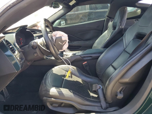 2014 Chevrolet Corvette 1LT с VIN 1G1YA2D76E5109391, выставлен на аукционе Copart как лот 54278365 с пробегом 51 605 миль миль и Списание • Salvage title. История ставок и продаж доступна на DreamBid. Изображение 7.