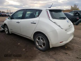 2015 Nissan LEAF SV with VIN 1N4AZ0CP0FC304221, listed as a Copart auction lot 65046292 with 128,625 mi miles. Bid and sale history available at carsss.com. Image 3.