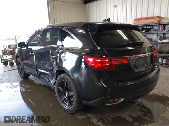 2014 Acura MDX with VIN 5FRYD4H28EB037857, listed as a IAAI auction lot 42518780 with 132,465 mi miles and . Bid and sale history available at DreamBid. Image 3.