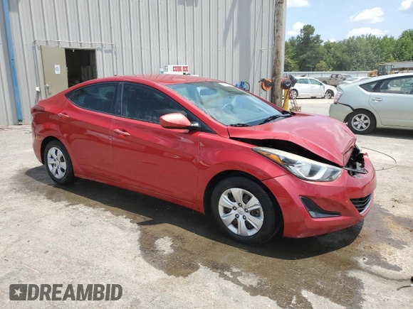 2016 Hyundai Elantra SE с VIN KMHDH4AE4GU515920, выставлен на аукционе Copart как лот 58845475 с пробегом 68 043 миль миль и Списание • Salvage title. История ставок и продаж доступна на DreamBid. Изображение 4.
