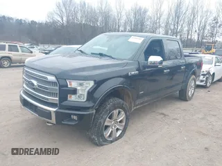 2015 Ford F-150 XLT with VIN 1FTEW1EG4FFC91835, listed as a IAAI auction lot 41585505 with 142,702 mi miles. Bid and sale history available at carsss.com. Image 18.