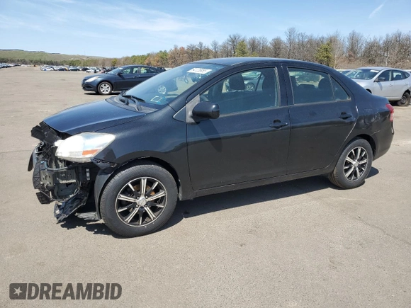 2012 Toyota Yaris with VIN JTDBT4K30CL010867, listed as a Copart auction lot 54128955 with 245,262 mi miles and Salvage Title. Bid and sale history available at carsss.com. Image 1.