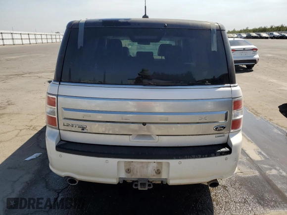 2013 Ford Flex Limited z VIN 2FMHK6DT6DBD28575, wystawiony jako Copart lot #70243394 z przebiegiem 144 254 mil mil oraz Czysty tytuł • Clean title. Historia ofert i sprzedaży dostępna na DreamBid. Obrazek 6.