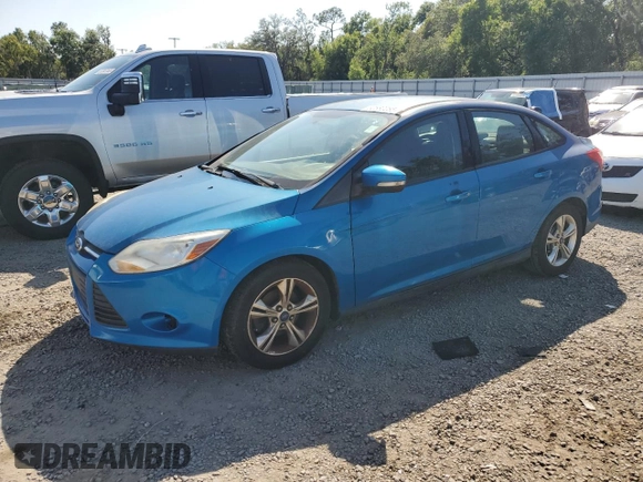 2014 Ford Focus SE with VIN 1FADP3F20EL135711, listed as a Copart auction lot 52580285 with 259,824 mi miles and Clean Title. Bid and sale history available at carsss.com. Image 1.