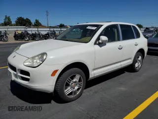 2006 Porsche Cayenne z VIN WP1AA29P36LA22013, wystawiony jako Copart lot #58748915 z przebiegiem 164 710 mil mil oraz Szkoda całkowita • Salvage title. Historia ofert i sprzedaży dostępna na DreamBid. Obrazek 1.
