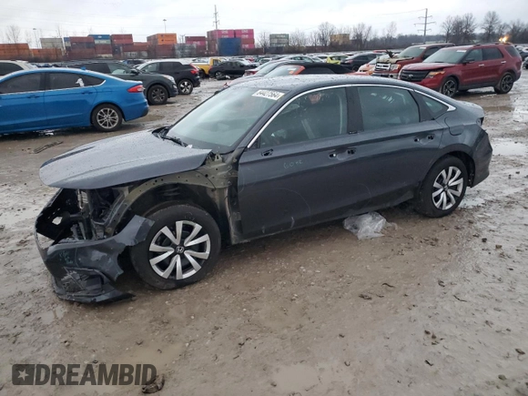 2022 Honda Civic LX z VIN 2HGFE2F24NH549852, wystawiony jako Copart lot #84427564 z przebiegiem 48 974 mil mil oraz Szkoda całkowita • Salvage title. Historia ofert i sprzedaży dostępna na DreamBid. Obrazek 1.