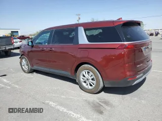 2024 Kia Carnival LX with VIN KNDNB4H32R6337785, listed as a Copart auction lot 73603244 with 22,129 mi miles and Salvage Title. Bid and sale history available at carsss.com. Image 2.