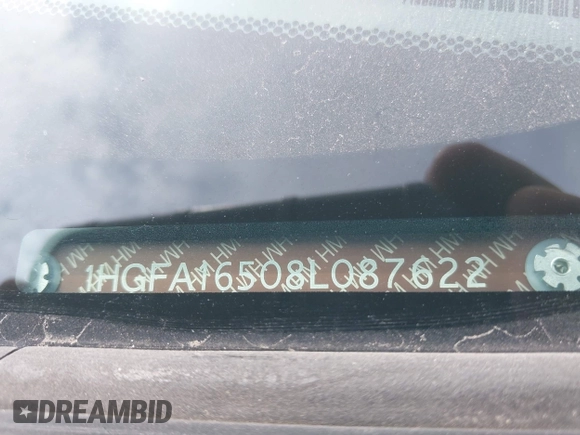 2008 Honda Civic LX z VIN 1HGFA16508L087622, wystawiony jako IAAI lot #41675090 z przebiegiem 123 656 mil mil oraz . Historia ofert i sprzedaży dostępna na DreamBid. Obrazek 9.
