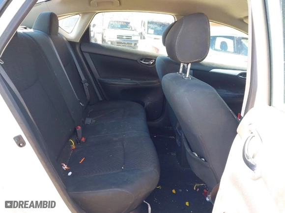 2019 Nissan Sentra S with VIN 3N1AB7AP4KY338354, listed as a IAAI auction lot 41555551 with 130,581 mi miles. Bid and sale history available at carsss.com. Image 8.