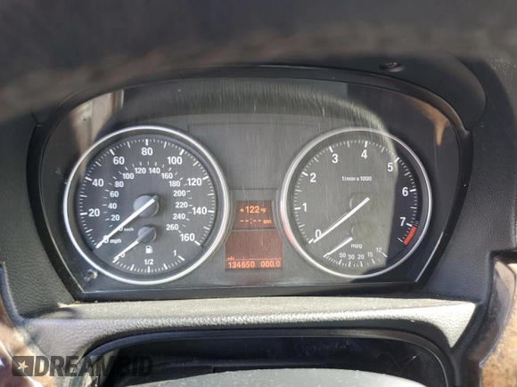 2008 BMW 3 Series 328i with VIN WBAVC53588FZ85588, listed as a Copart auction lot 53753025 with 134,650 mi miles and Salvage Title. Bid and sale history available at carsss.com. Image 9.