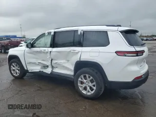 2023 Jeep Grand Cherokee Limited z VIN 1C4RJKBG4P8843060, wystawiony jako Copart lot #55477985 z przebiegiem Nie podano mil oraz Nie do naprawy • Non repairable. Historia ofert i sprzedaży dostępna na DreamBid. Obrazek 2.