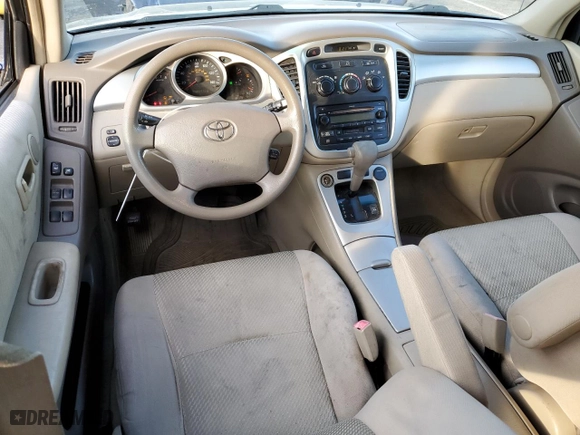 2005 Toyota Highlander with VIN JTEGP21A950057264, listed as a Copart auction lot 87736615 with 258,287 mi miles and Clean Title. Bid and sale history available at carsss.com. Image 8.