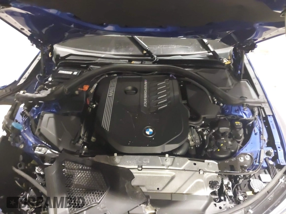 2021 BMW 3 Series M340i with VIN 3MW5U7J03M8B49500, listed as a IAAI auction lot 41018975 with 77,471 mi miles. Bid and sale history available at carsss.com. Image 10.