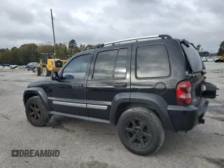 2005 Jeep Liberty Limited with VIN 1J8GK58K85W580221, listed as a Copart auction lot 80895754 with 209,018 mi miles and Salvage Title. Bid and sale history available at carsss.com. Image 2.