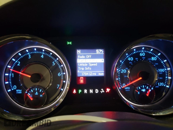 2013 Chrysler Town & Country Limited with VIN 2C4RC1GG2DR621811, listed as a Copart auction lot 54130625 with 178,412 mi miles and Salvage Title. Bid and sale history available at carsss.com. Image 9.