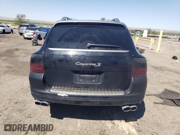 2006 Porsche Cayenne S with VIN WP1AB29P06LA69111, listed as a Copart auction lot 69663334 with 152,758 mi miles and Salvage Title. Bid and sale history available at carsss.com. Image 6.