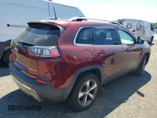 2019 Jeep Cherokee Limited z VIN 1C4PJMDN5KD410846, wystawiony jako Copart lot #65401115 z przebiegiem 47 523 mil mil oraz Czysty tytuł • Clean title. Historia ofert i sprzedaży dostępna na DreamBid. Obrazek 3.