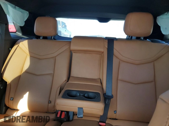2023 Cadillac XT5 FWD Premium Luxury with VIN 1GYKNCRS6PZ100071, listed as a Copart auction lot 76248224 with 25,613 mi miles and Salvage Title. Bid and sale history available at carsss.com. Image 10.