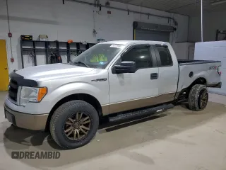 2014 Ford F-150 XL with VIN 1FTEX1EMXEFB13705, listed as a Copart auction lot 86316994 with 38,455 mi miles and Salvage Title. Bid and sale history available at carsss.com. Image 1.