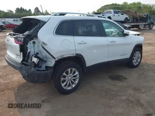 2019 Jeep Cherokee Latitude with VIN 1C4PJMCB5KD341728, listed as a IAAI auction lot 42405715 with 78,224 mi miles and . Bid and sale history available at DreamBid. Image 4.
