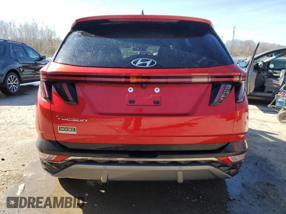 2022 Hyundai Tucson Limited with VIN 5NMJE3AE5NH084308, listed as a Copart auction lot 50065535 with 14,138 mi miles and Salvage Title. Bid and sale history available at carsss.com. Image 6.
