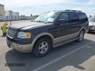 2005 Ford Expedition Eddie Bauer with VIN 1FMFU18505LA87694, listed as a IAAI auction lot 42068733 with 160,509 mi miles. Bid and sale history available at carsss.com. Image 2.