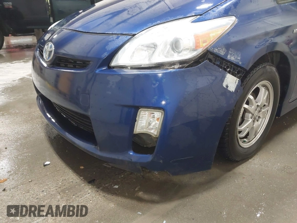 2010 Toyota Prius II with VIN JTDKN3DU6A0066434, listed as a IAAI auction lot 41848392 with 122,446 mi miles. Bid and sale history available at carsss.com. Image 6.