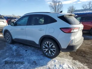 2020 Ford Escape SE Sport Hybrid with VIN 1FMCU0BZ0LUB31368, listed as a Copart auction lot 87431334 with 47,091 mi miles and Salvage Title. Bid and sale history available at carsss.com. Image 2.