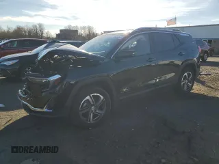2021 GMC Terrain SLT with VIN 3GKALVEV8ML326669, listed as a Copart auction lot 82095864 with 41,943 mi miles and Salvage Title. Bid and sale history available at DreamBid. Image 1.