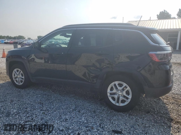 2020 Jeep Compass Sport with VIN 3C4NJCAB6LT257742, listed as a Copart auction lot 47100845 with 71,111 mi miles and Salvage title. Bid and sale history available at DreamBid. Image 2.