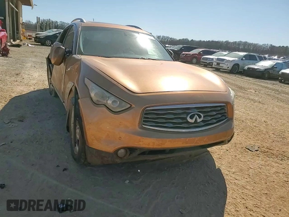 2009 Infiniti FX with VIN JNRAS18U39M100708, listed as a Copart auction lot 48199895 with 278,493 mi miles and Salvage title. Bid and sale history available at DreamBid. Image 12.