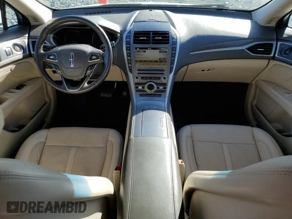 2018 Lincoln MKZ Reserve with VIN 3LN6L5E99JR615567, listed as a Copart auction lot 49258075 with 124,246 mi miles and Salvage Title. Bid and sale history available at DreamBid. Image 8.