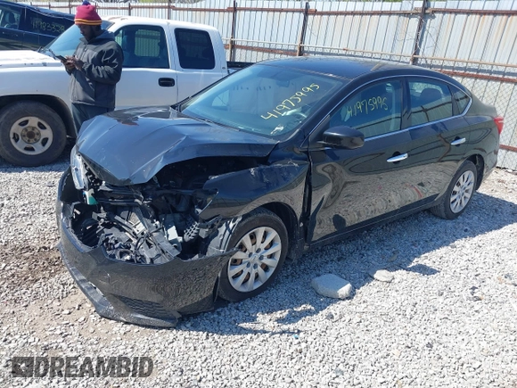 2017 Nissan Sentra SV with VIN 3N1AB7AP8HY399540, listed as a IAAI auction lot 41975995 with 92,800 mi miles and . Bid and sale history available at DreamBid. Image 17.
