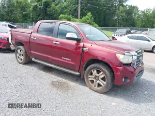 2008 Toyota Tundra Limited with VIN 5TBDV58128S516925, listed as a IAAI auction lot 42792522 with 316,288 mi miles and . Bid and sale history available at DreamBid. Image 1.