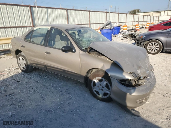 2002 Chevrolet Cavalier LS with VIN 1G1JF524927373654, listed as a Copart auction lot 76398064 with 136,275 mi miles and Salvage Title. Bid and sale history available at carsss.com. Image 4.