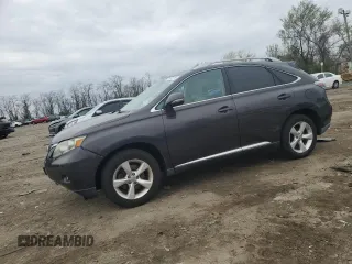 2010 Lexus RX 350 z VIN 2T2BK1BA3AC059464, wystawiony jako Copart lot #51535115 z przebiegiem 279 340 mil mil oraz Czysty tytuł • Clean title. Historia ofert i sprzedaży dostępna na DreamBid. Obrazek 1.