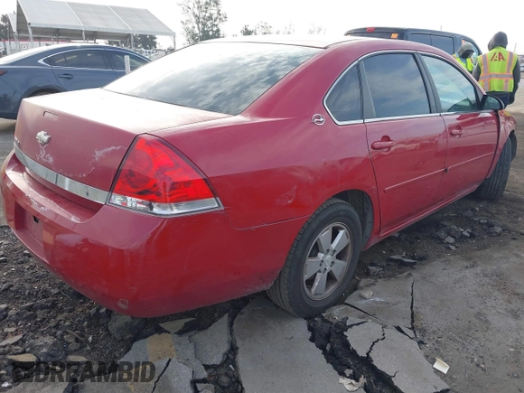 2008 Chevrolet Impala LT with VIN 2G1WT55NX81257081, listed as a IAAI auction lot 41906808 with 166,638 mi miles and . Bid and sale history available at DreamBid. Image 4.