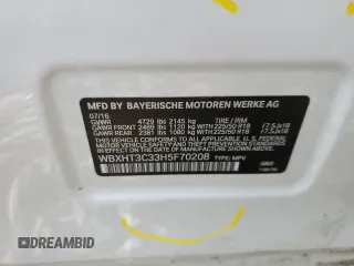 2017 BMW X1 xDrive28i with VIN WBXHT3C33H5F70208, listed as a Copart auction lot 67999764 with 130,341 mi miles and Salvage Title. Bid and sale history available at carsss.com. Image 13.