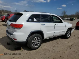 2015 Jeep Grand Cherokee Limited with VIN 1C4RJFBG2FC804034, listed as a Copart auction lot 50902885 with 214,544 mi miles and Salvage Title. Bid and sale history available at carsss.com. Image 3.