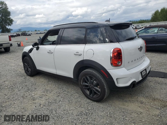 2013 MINI Countryman S with VIN WMWZC3C57DWP23397, listed as a Copart auction lot 61419665 with 139,838 mi miles and Salvage title. Bid and sale history available at DreamBid. Image 2.
