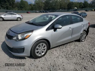 2016 Kia Rio LX with VIN KNADM4A33G6651343, listed as a Copart auction lot 74625764 with 132,401 mi miles and Salvage Title. Bid and sale history available at carsss.com. Image 1.