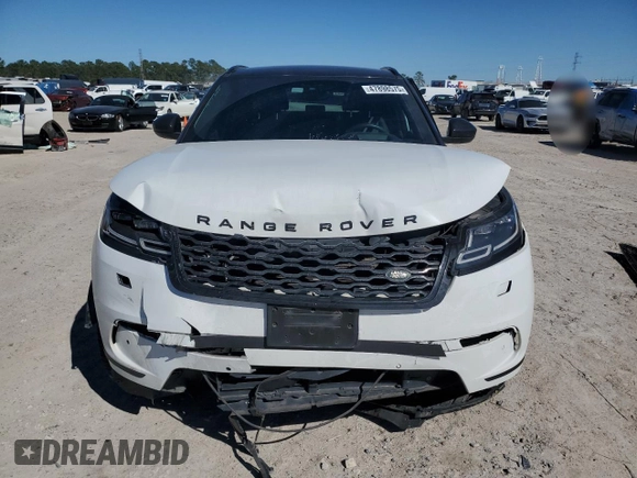 2020 Land Rover Range Rover Velar S with VIN SALYB2EX8LA288534, listed as a Copart auction lot 47898575 with 83,470 mi miles and Salvage Title. Bid and sale history available at DreamBid. Image 5.